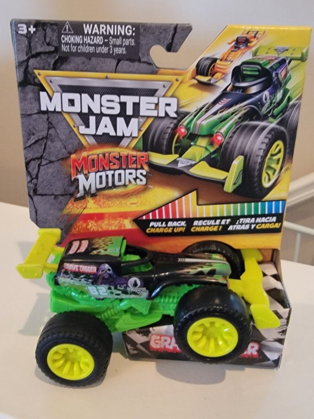 Monster Jam Monster Motors Grave Digger